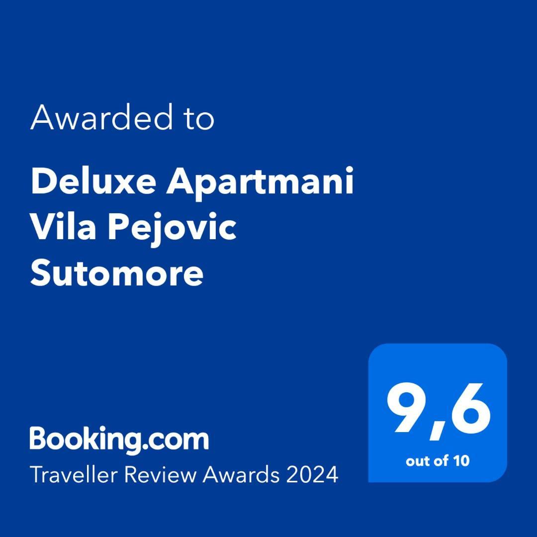 Deluxe Apartmani Vila Pejovic Sutomore Zewnętrze zdjęcie